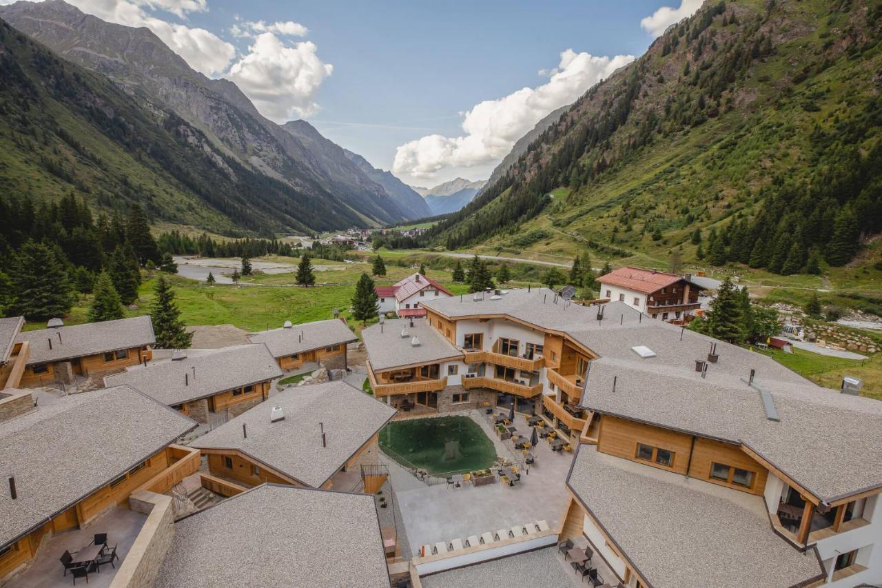 das Chaletdorf - Pitztal Sankt Leonhard im Pitztal Exterior foto