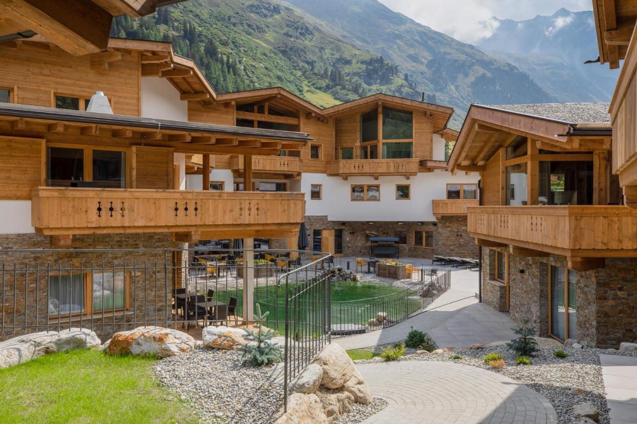 das Chaletdorf - Pitztal Sankt Leonhard im Pitztal Exterior foto