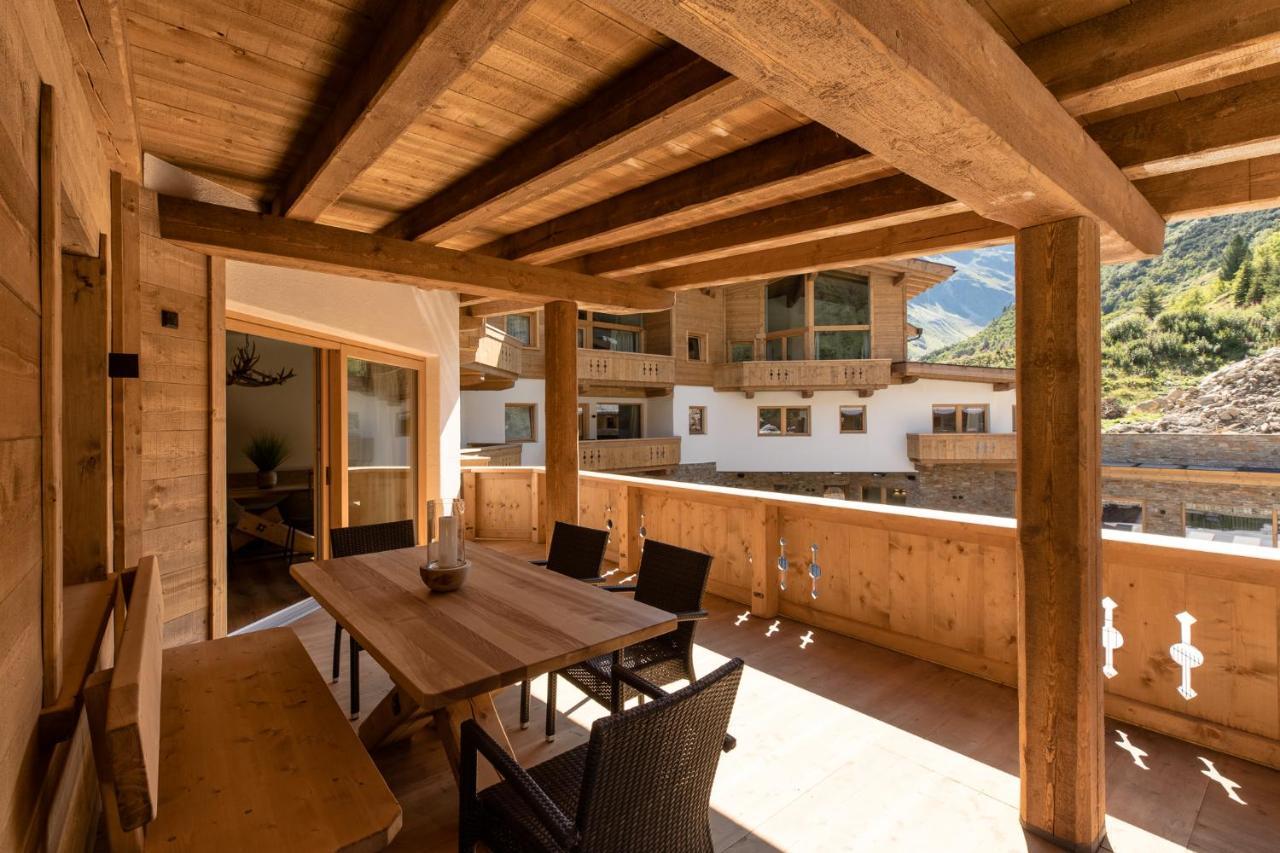 das Chaletdorf - Pitztal Sankt Leonhard im Pitztal Exterior foto