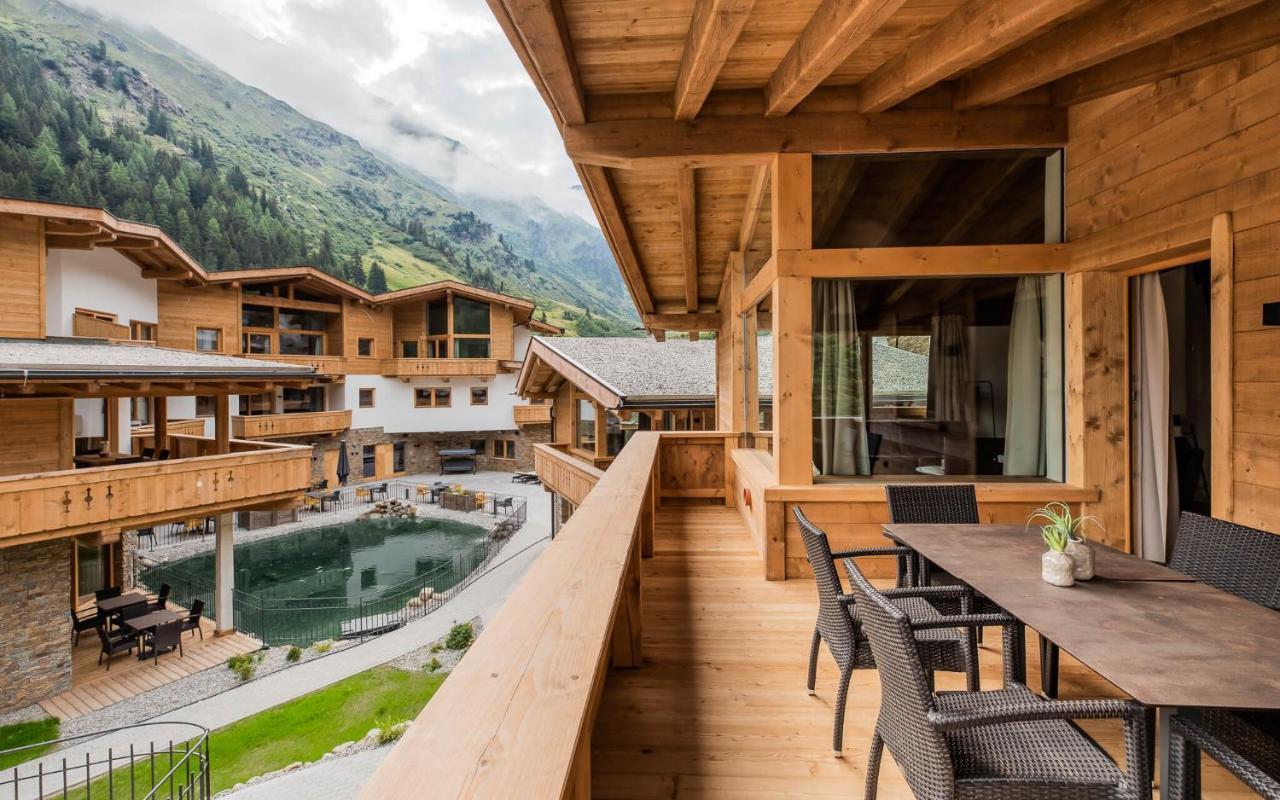 das Chaletdorf - Pitztal Sankt Leonhard im Pitztal Exterior foto