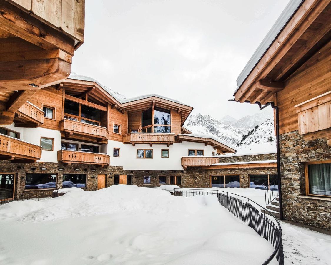das Chaletdorf - Pitztal Sankt Leonhard im Pitztal Exterior foto